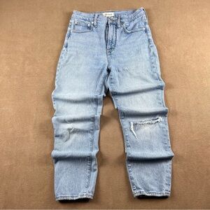 Madewell Light Blue Straight Leg Jeans